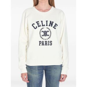 Celine Women Logo Cotton Sweatshirt